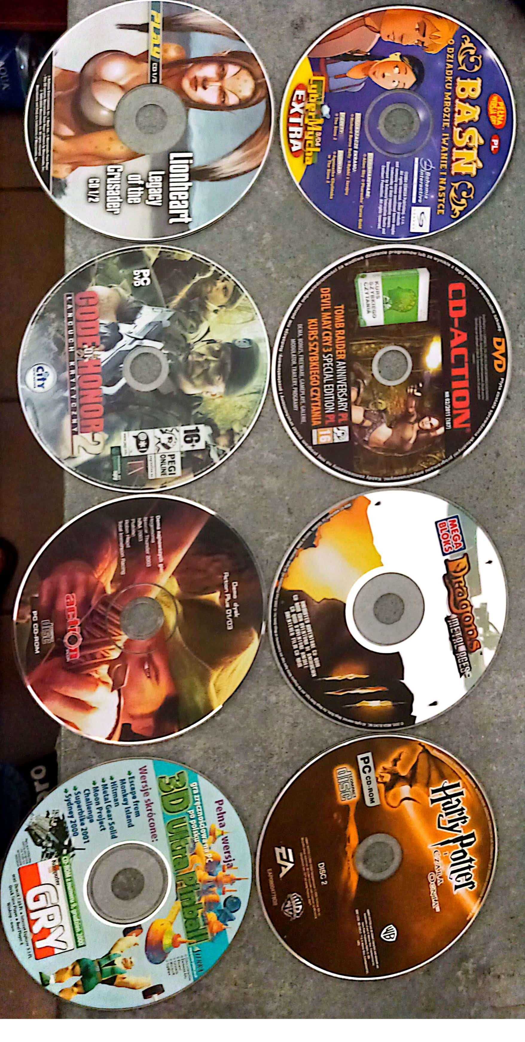 Gry pc cd action Sacred 2 Medieval Lionheart 35 płyt zestaw