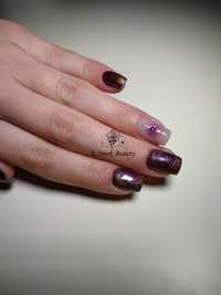 Manicure hybrydowy , henna pudrow, makijaż permanentny a