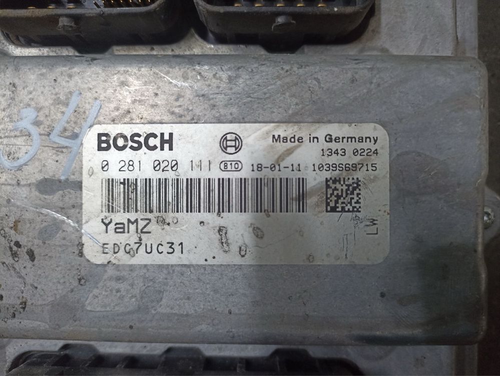 Электронный блок управления ЯМЗ-534 ЕБУ Bosch 0281020111