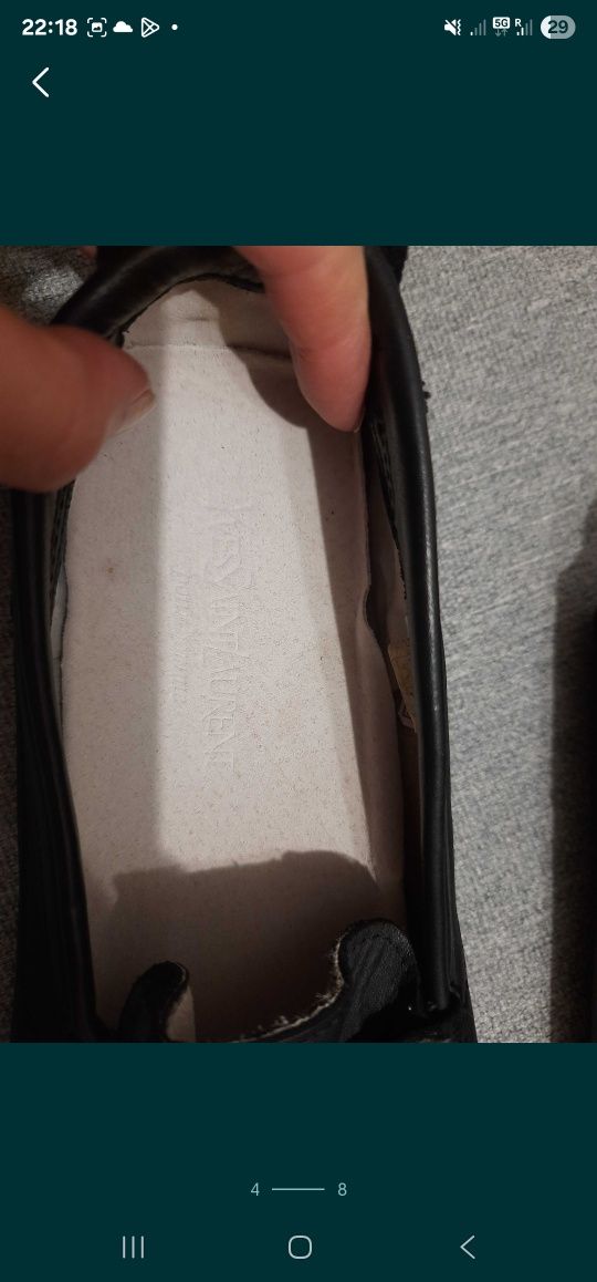 Лофери чоловічі  оригінальні Yves Saint Laurent 42 р
