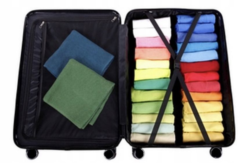 Duża walizka turystyczna podróżna 100 L 11 KOLORÓW