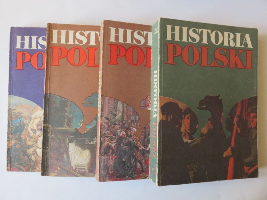 Historia Polski (cena za 4 tomy)