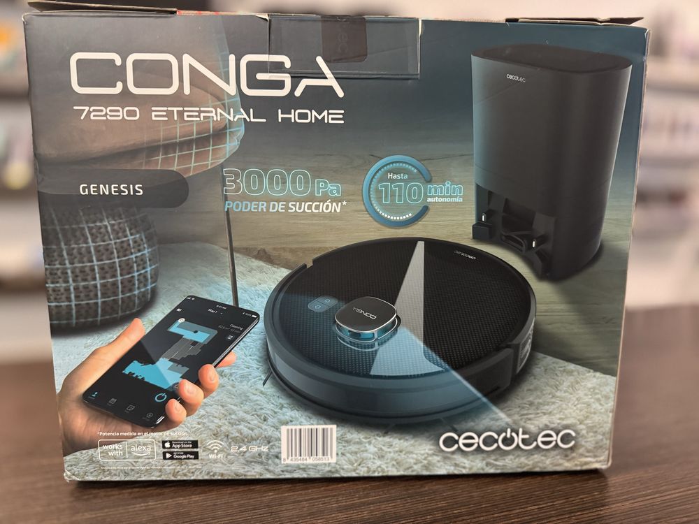 Robot sprzątający z podstawą samoopróżniania Cecotec Conga7290 Eternal