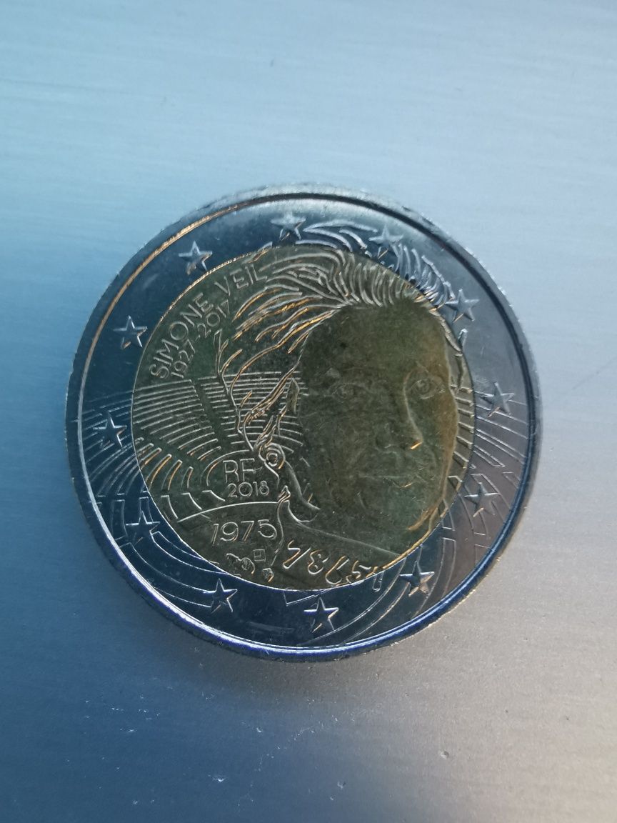 Vendo moedas comemorativas Francesas- 2 Euros