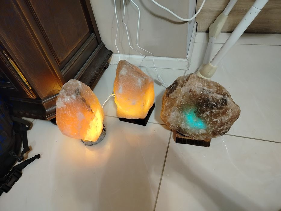 Lampka solna na biurko