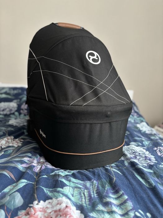 Gondola Cybex + folia przeciwdeszczowa