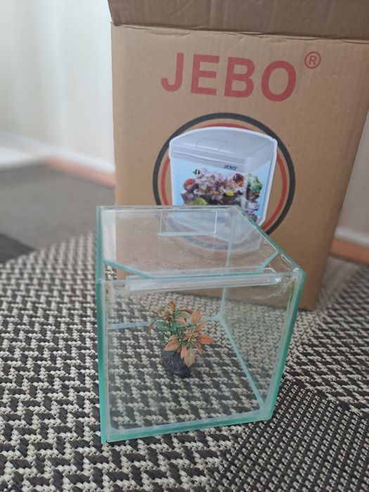 Акваріум скляний  куб