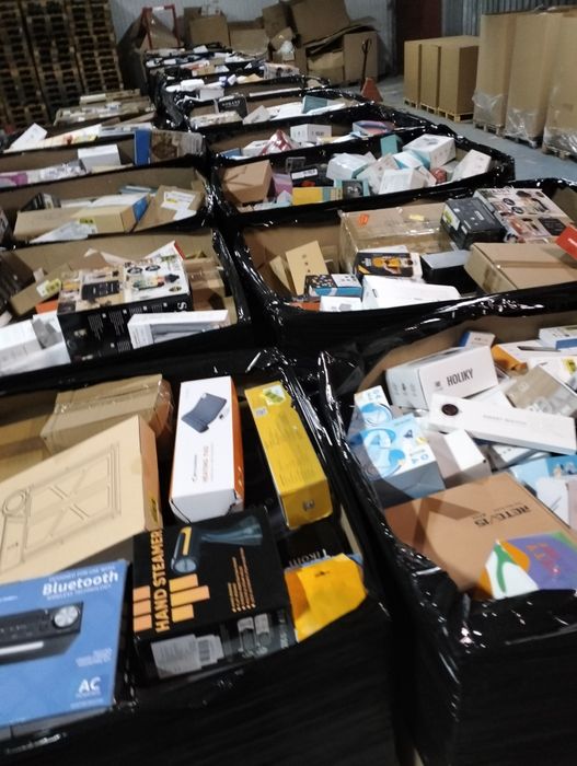 Amazon palety elektronika zwroty konsumenckie