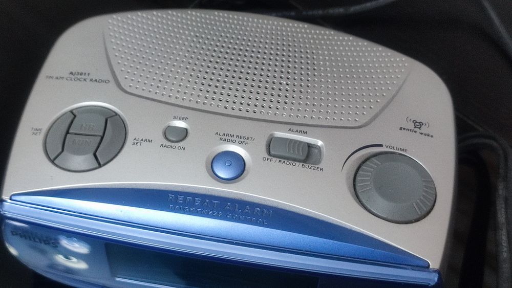 Rádio Despertador Philips AJ3011
