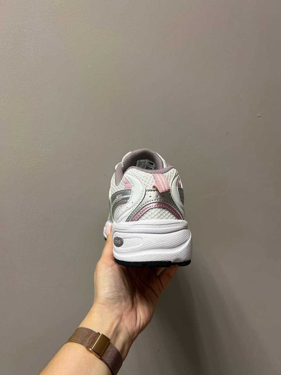 Кросівки New Balance 530 White Pink / кроси Ню Беленс 530 біло-рожеві