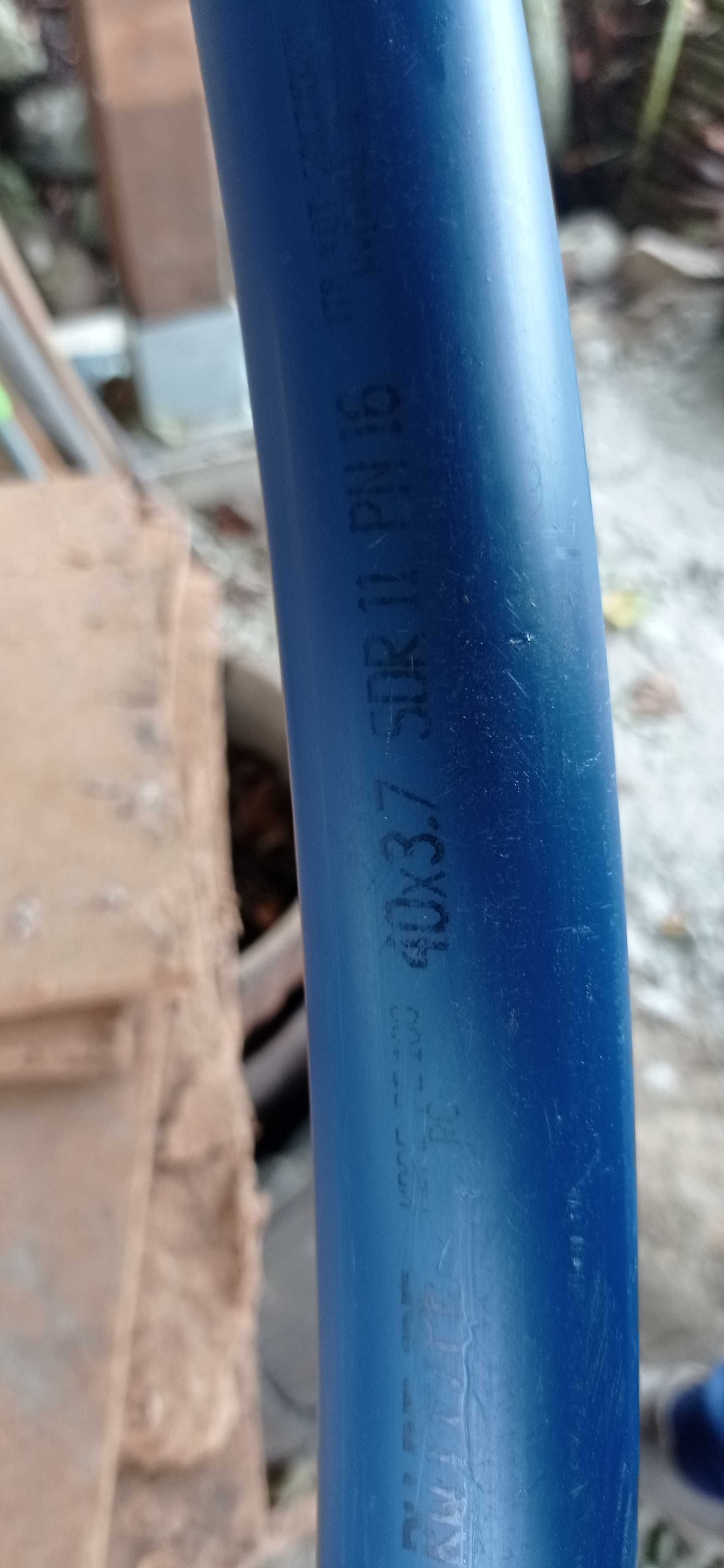 Rura  SDR11 40x3,7 PN16  bezobsypkowa do wody