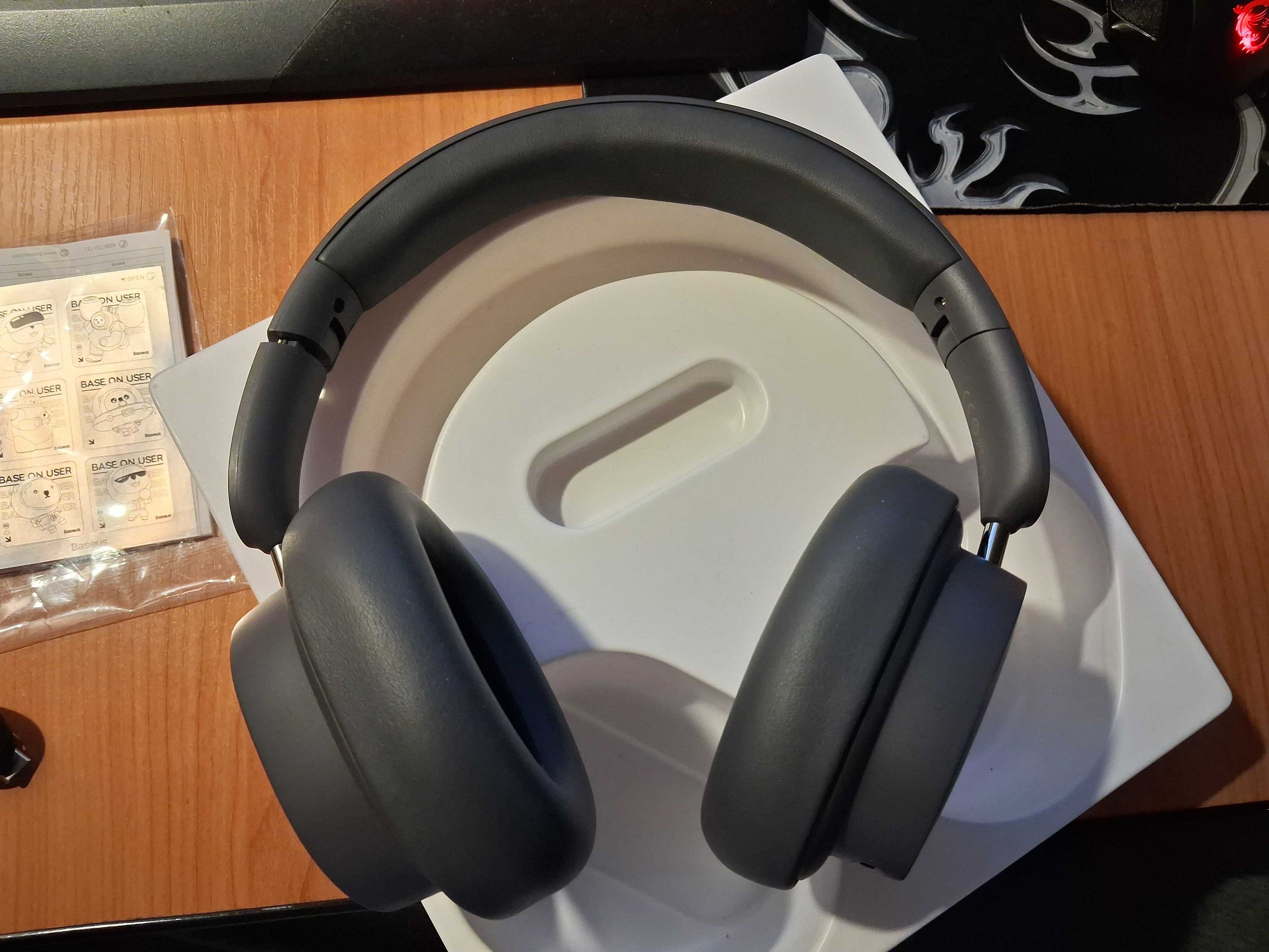 бездротові навушники Baseus Bowie D05 Wireless Headphones Grey