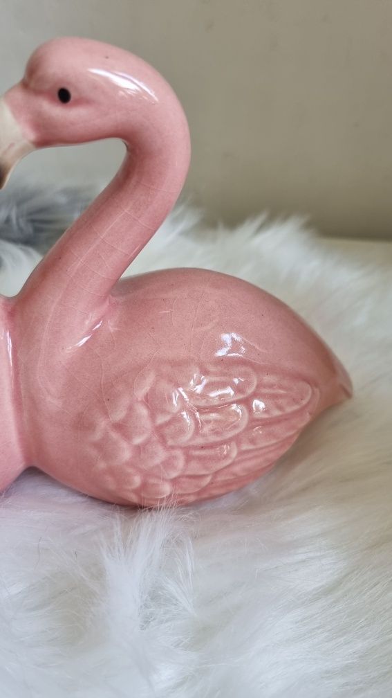 Figurka dekoracyjna flamingi