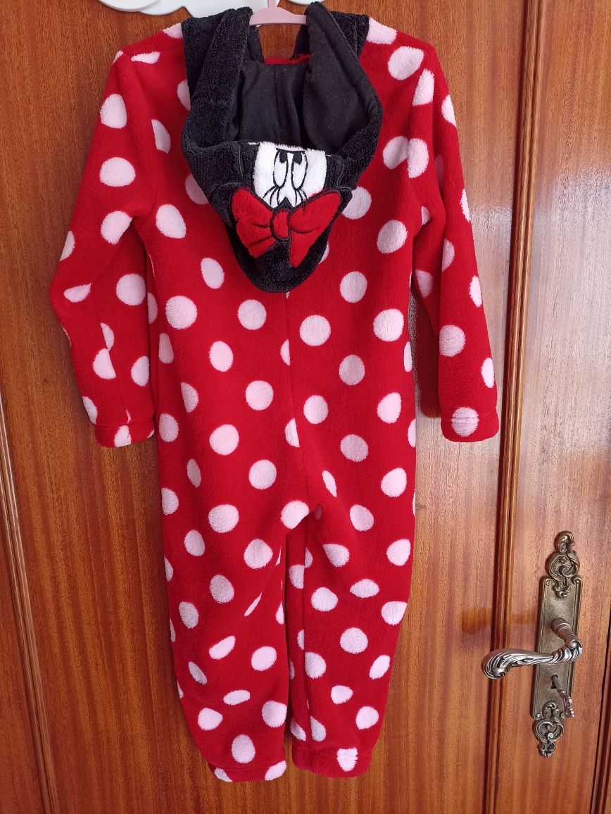 Pijama / Macacão para menina da Minnie