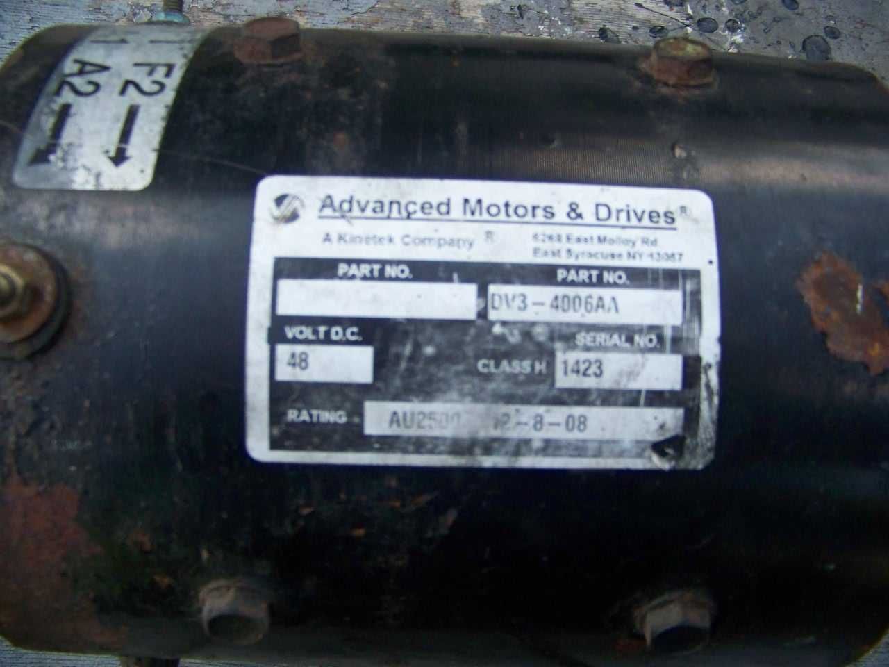 Melex silnik 48v 3,9 kv stojan do melexa