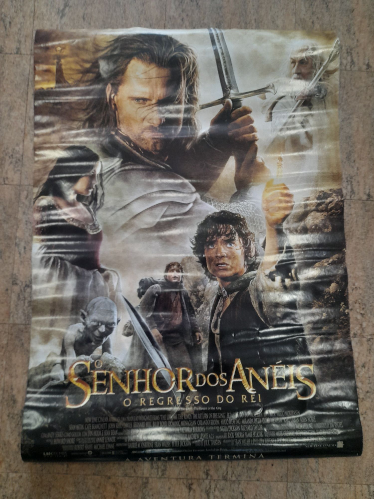 Temos muitos posters originais do cinema