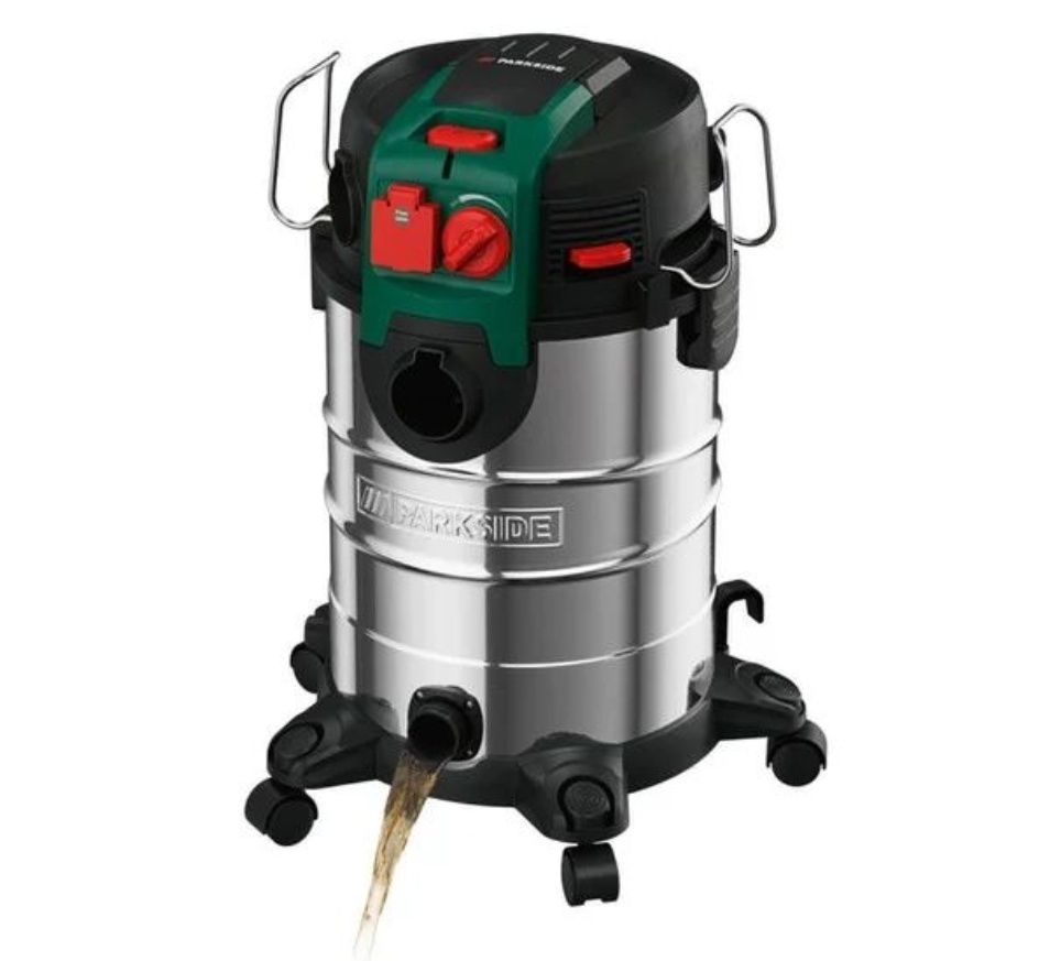 Пилосос Parkside PWD 30 C1 для вологого/сухого прибирання 1500w Нові