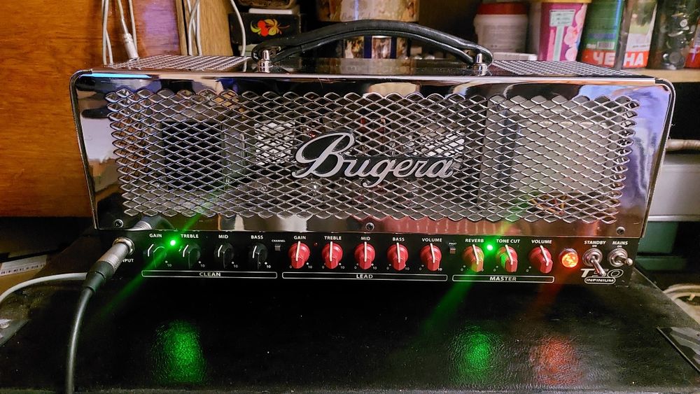 Ламповая голова Bugera Infinium T50. Усилитель для гитары 50 ватт