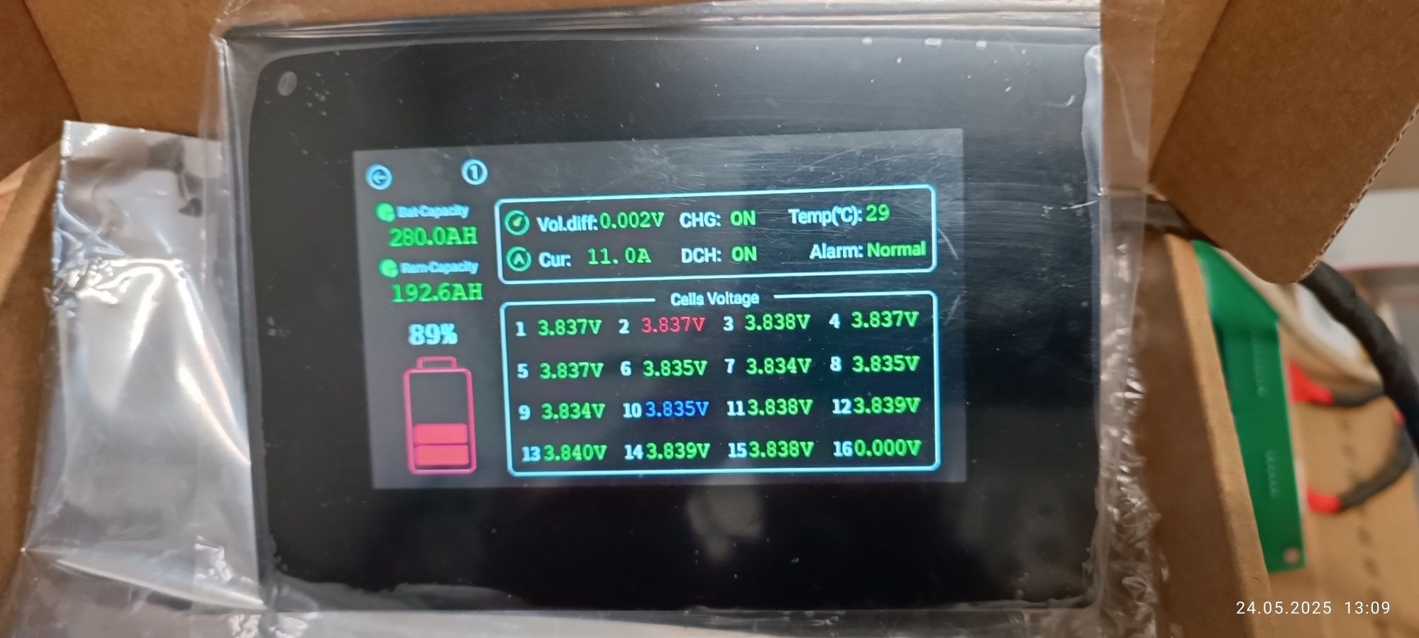 JK Inverter BMS Jikong в наличии екран сенсорний 4,3