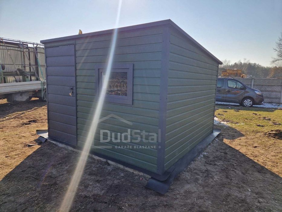 Domek ogrodowy 3x3 konstrukcja profil zamknięty ocynkowany