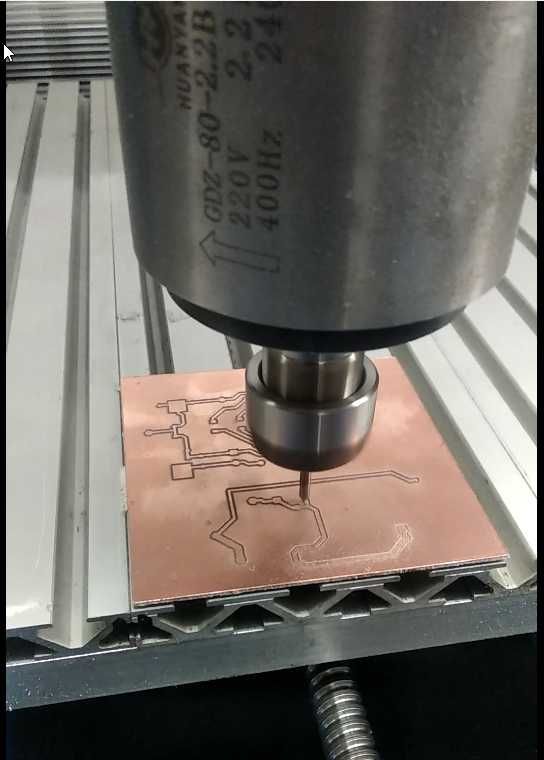 Frezarka 4 osiowa CNC Mach3