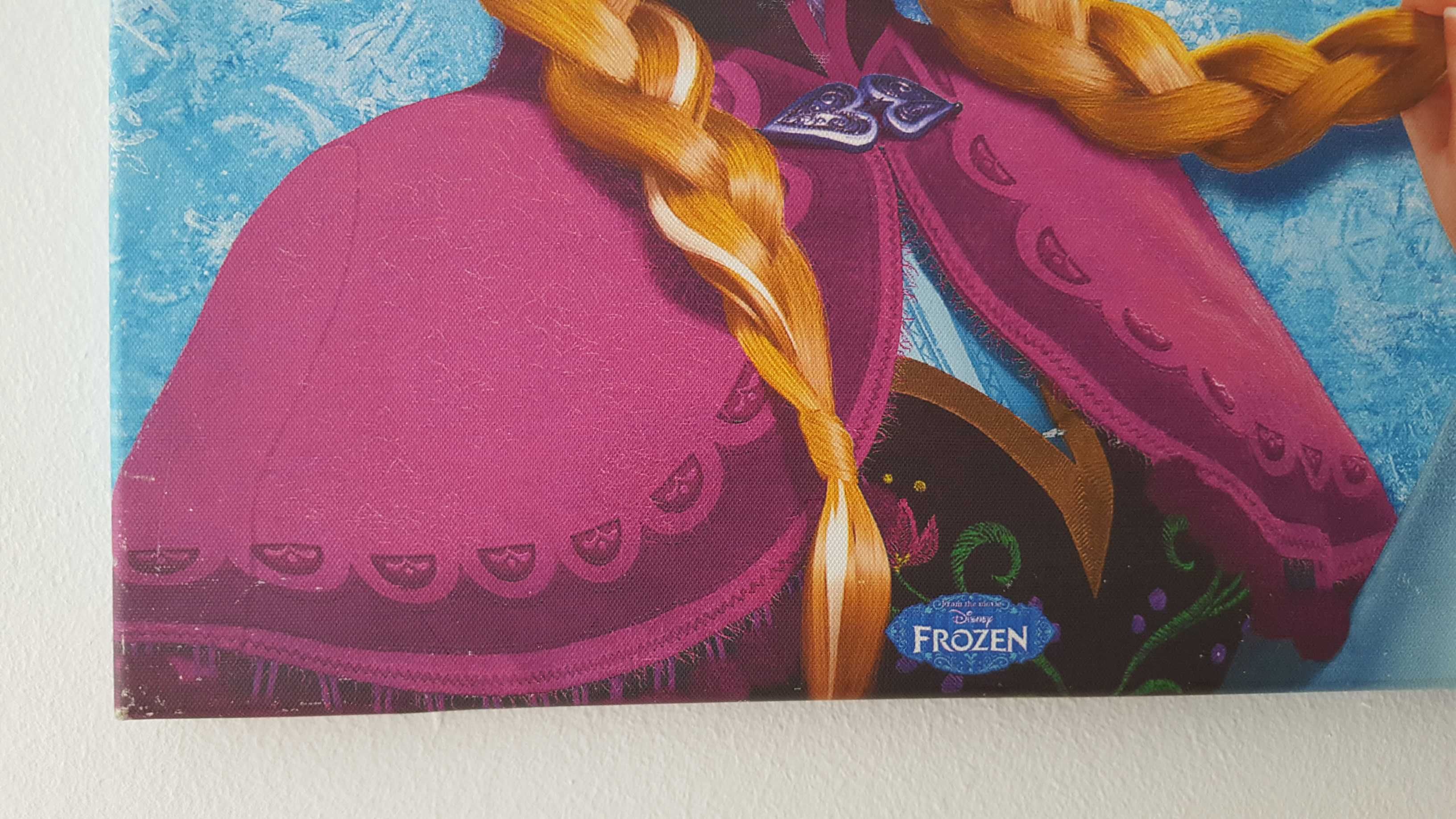 Obrazek Kraina Lodu Frozen Disney 25x25 cm dla dzieci