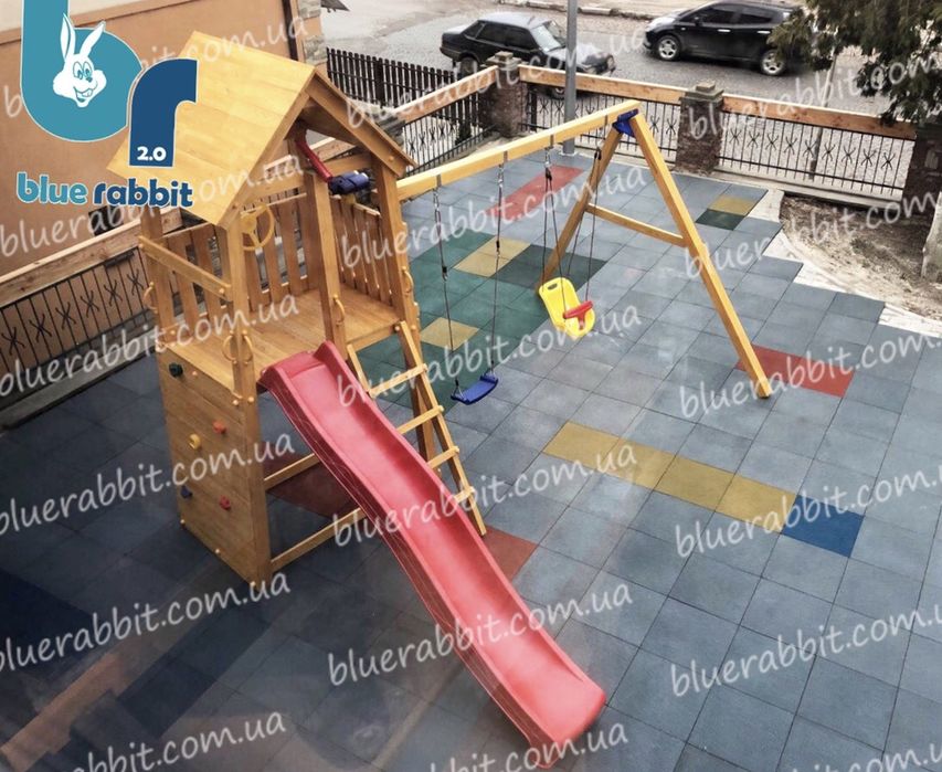 Дитячий майданчик Blue Rabbit BELVEDERE + SWING