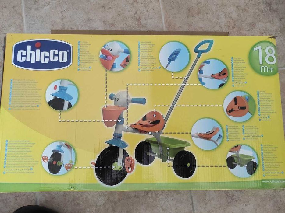 Triciclo pelicano - Chicco em muito bom estado