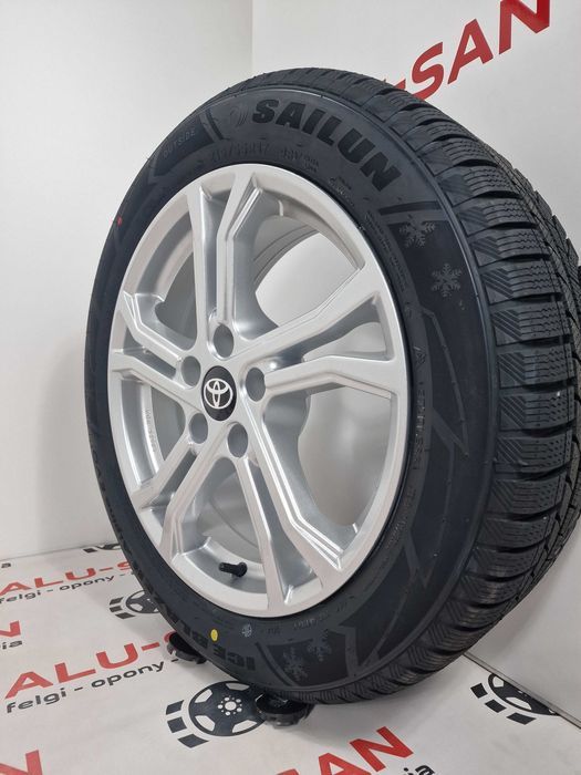 Nowe koła zimowe Toyota 17" 5x114,3 Yaris Cross Camry 215/55R17 Sailun