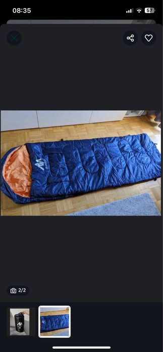 Śpiwor 3 sezonowy nowy