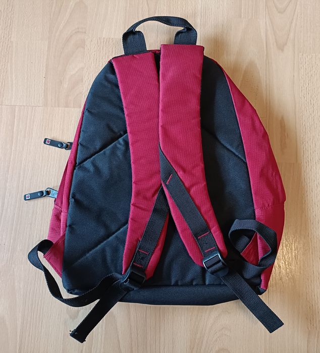 Plecak dwukomorowy Big Star Czerwono/Czarny