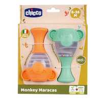 Małpki Marakasy Eco+ Chicco 171484 grzechotki