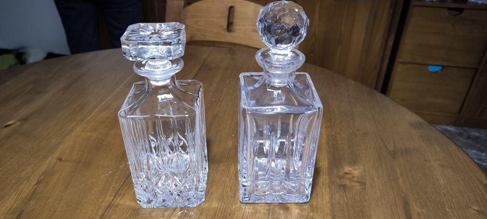 Garrafas de cristal