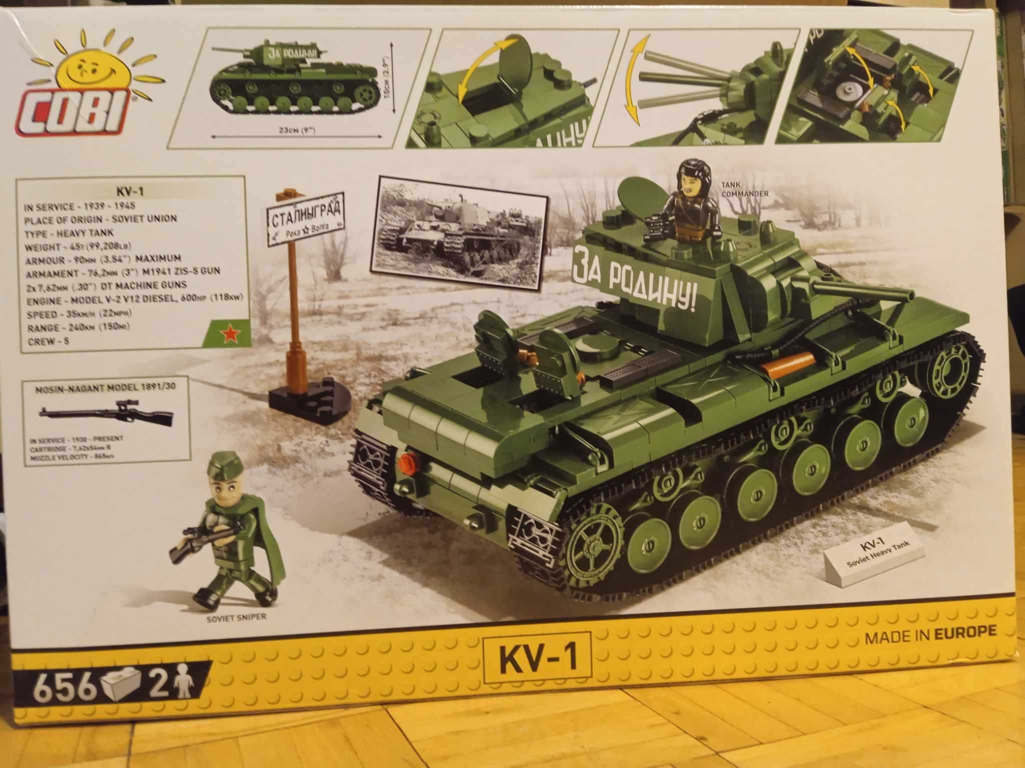 COBI 2555 - KV-1 czołg radziecki