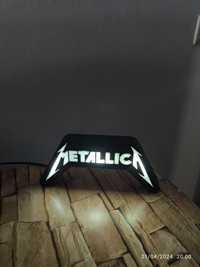 Sinal luminoso Metallica/ light sign Metallica