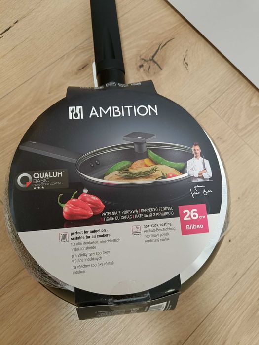 Abition Non Stick 26 cm patelnia z pokrywką