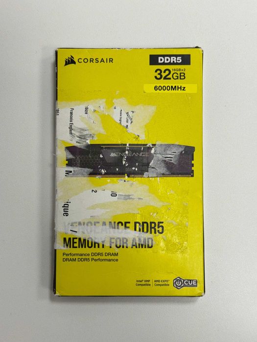 Оперативна пам'ять Corsair Vengeance DDR5 DIMM 2x16GB 6000MHz CL36