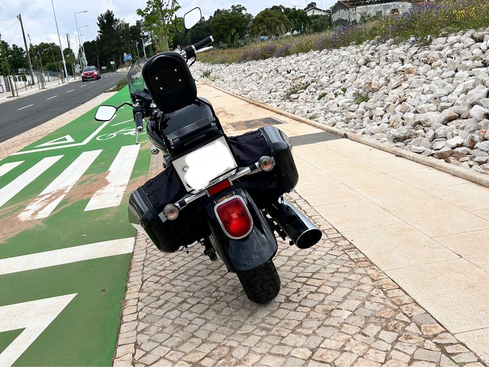 Hyosung GV 250 com extras