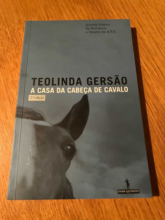 A CASA DA CABEÇA DE CAVALO    Teolinda Gersão    portes incluídos