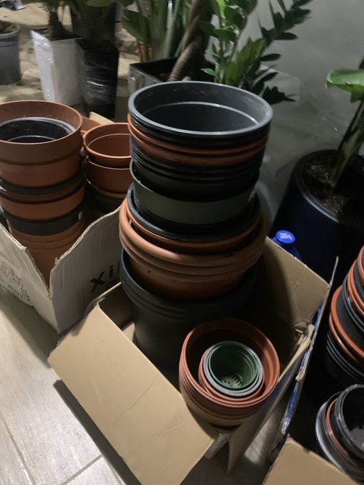 Горщики  21. Та 24 та 30 см бу