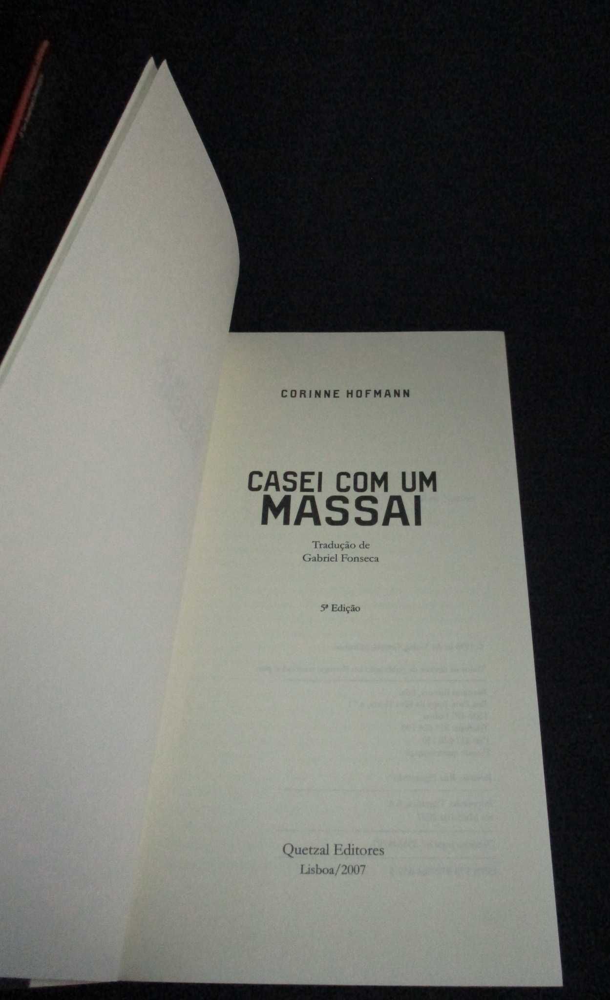 Livro Casei com um Massai Corinne Hofmann