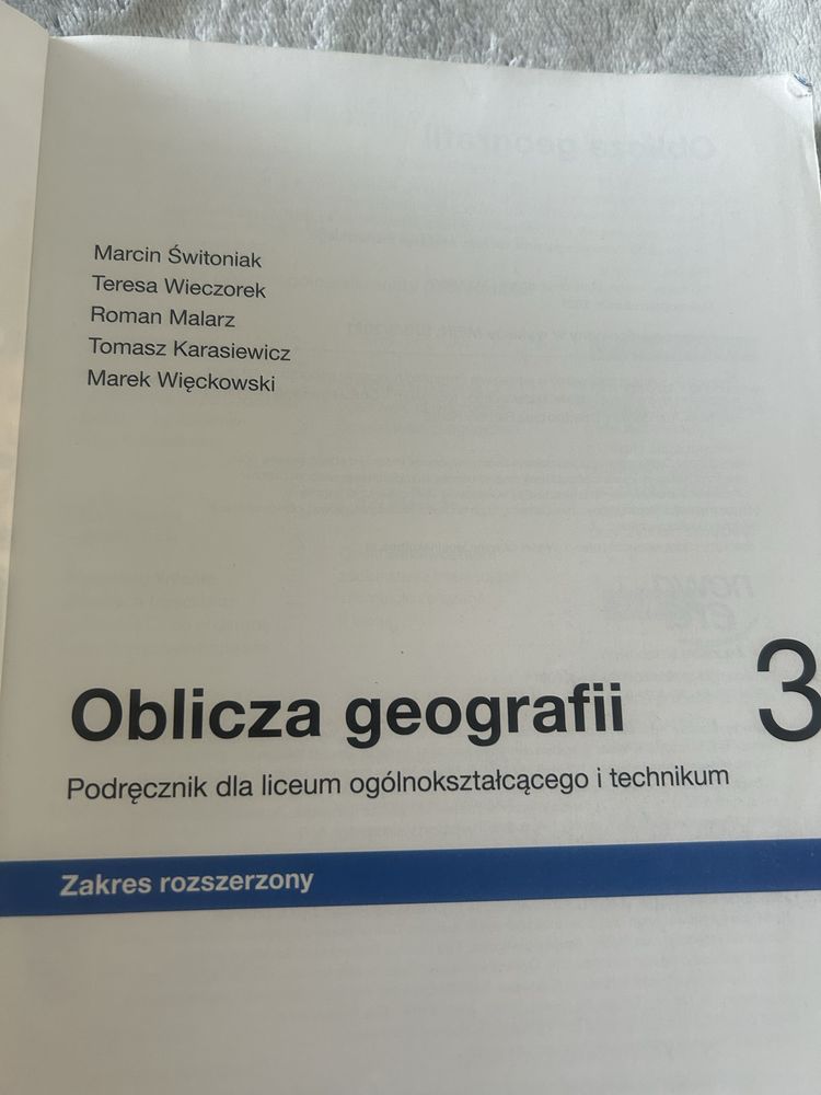 Oblicza geografii 3 Podręcznik Nowa Era