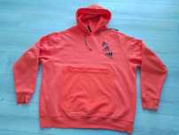 Adidas Essentials BrandLove Fleece sportowa bluza z kapturem duża XXL