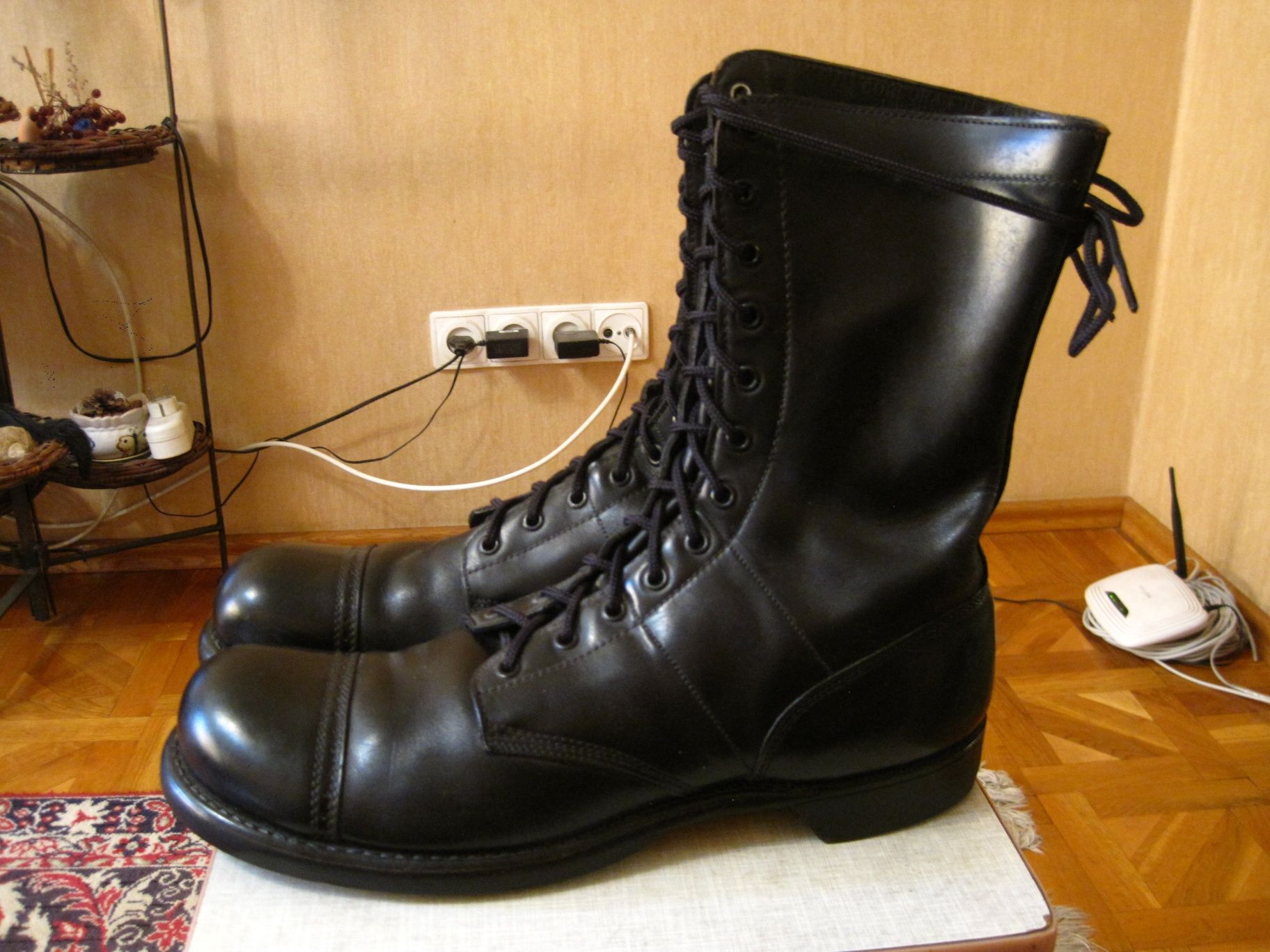 Легендарные военые ботинки берци Corcoran Jump Boots Black Us Army