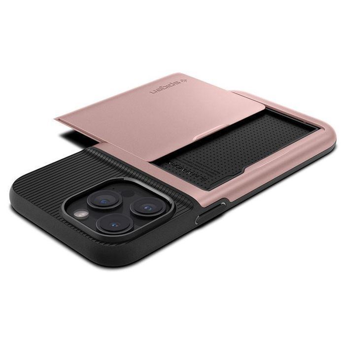 Etui Ochronne Spigen Slim Armor Cs, Różowe Złoto - iPhone 15 Pro Max