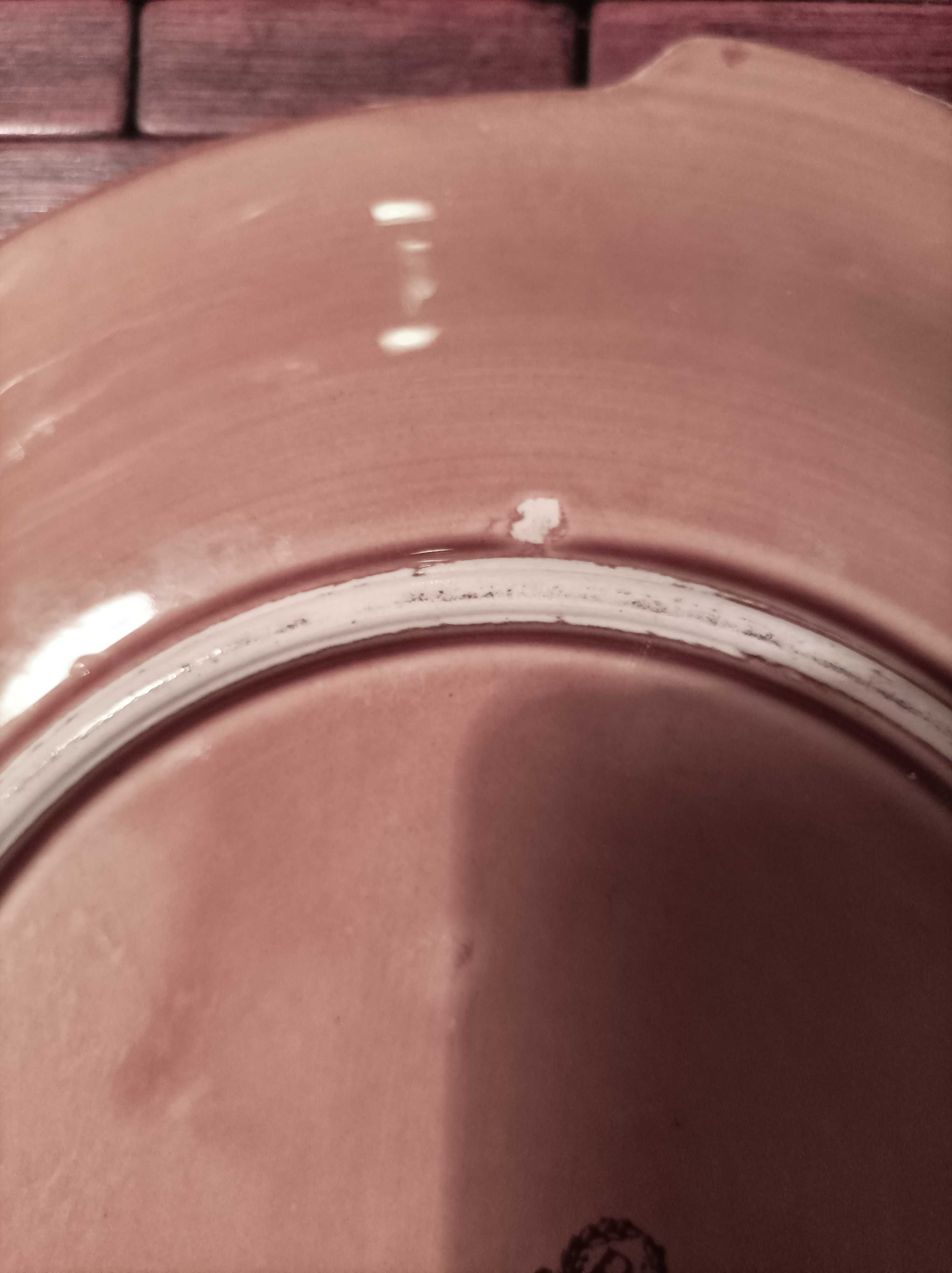 Chodzież piękna porcelitowa patera trójkąty z rączkami