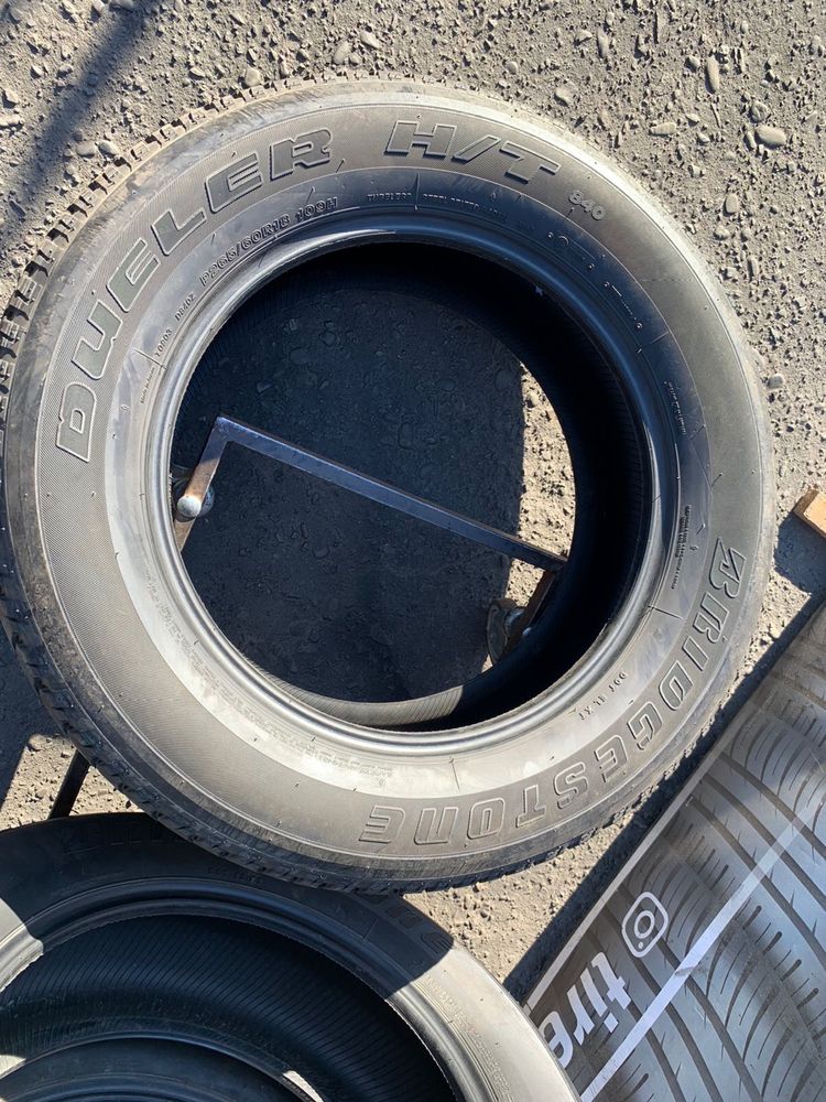 Шини 265/60 R18 Bridgestone 2021p літо 7,5мм