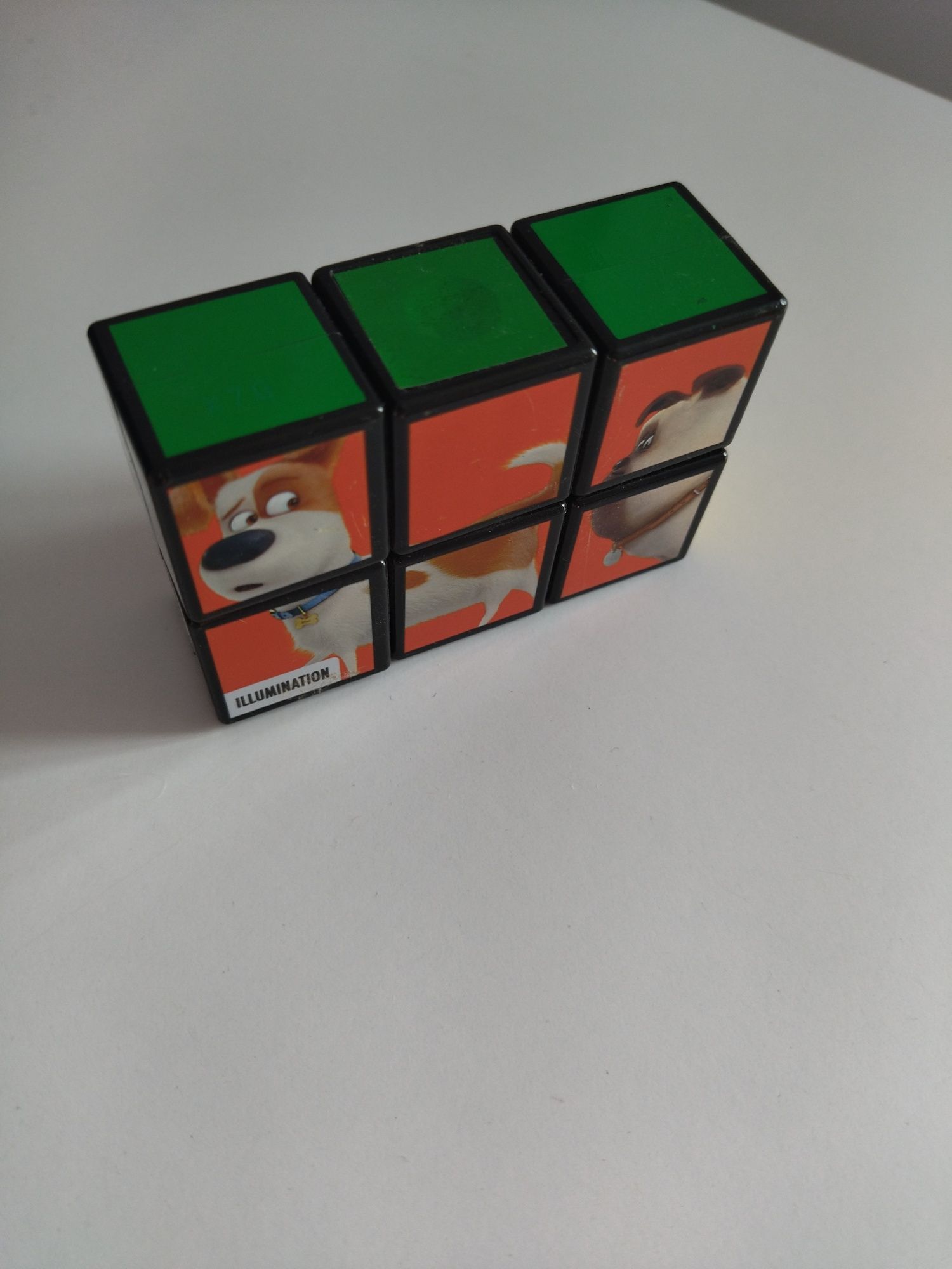 Кубик рубика из Макдональдс. 1×2×3 куб