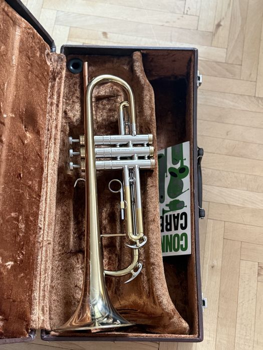 Trąbka Conn Victor 6B -1966 Big bell, coprion leadpipe, warranty card.