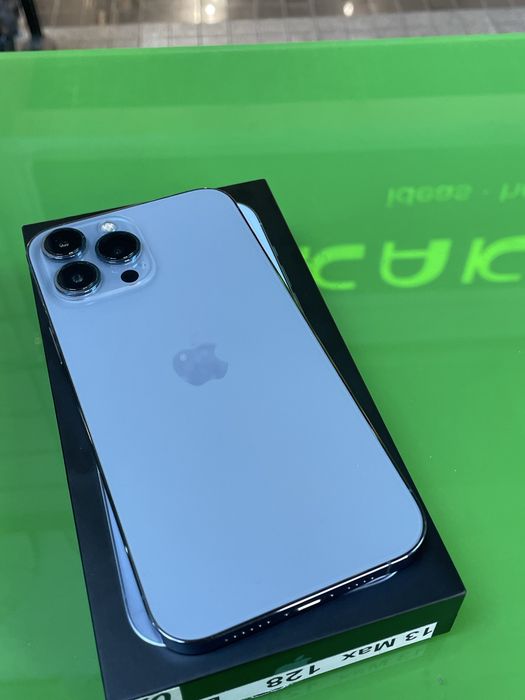 Магазин! iPhone 13 Pro Max 128gb Blue Neverlock! Гарантія! Обмін!